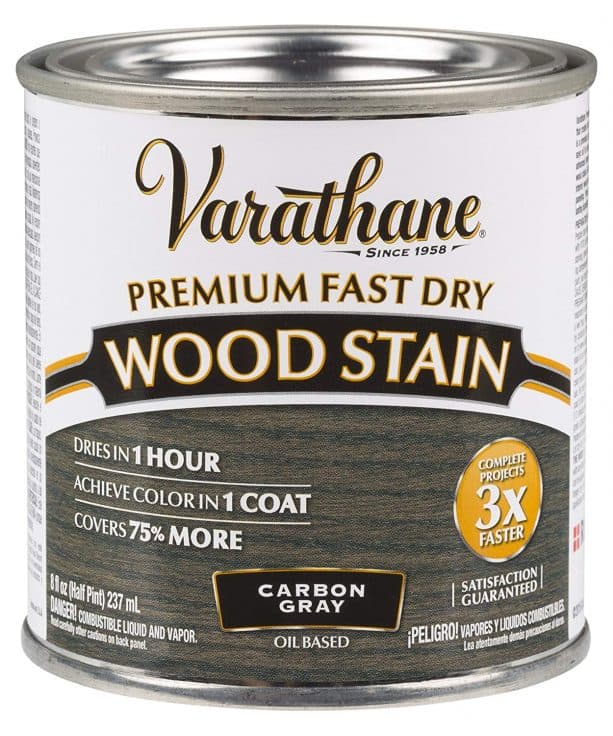 Rust-Oleum Varathane Premium Fast Dry Wood Stain Carbon Gray