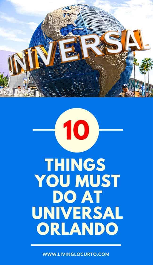 10 Things you MUST do at Universal Orlando in Florida. Vacation Travel Tips