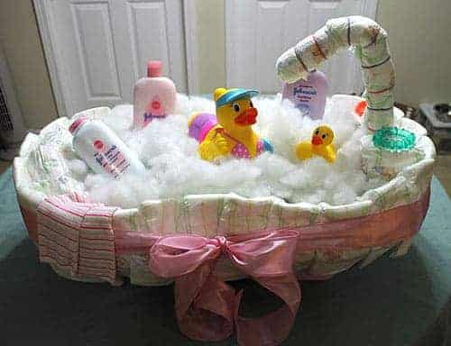 15 Creative Diaper Cakes Diy Baby Shower Party Ideas