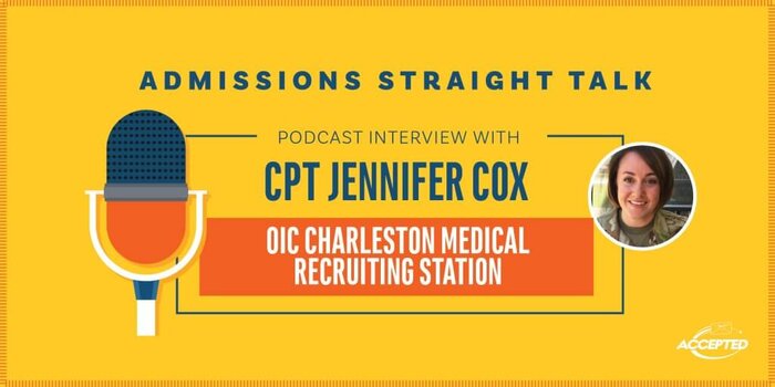 Join the Army and become an MD: Interview with CPT Jennifer Cox, OIC Charleston Medical Recruiting Station