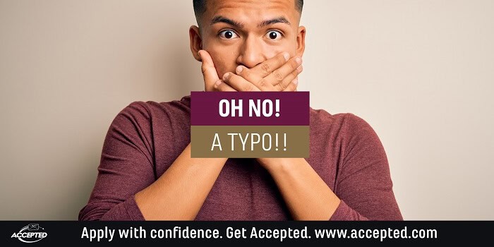 Oh no, a typo!
