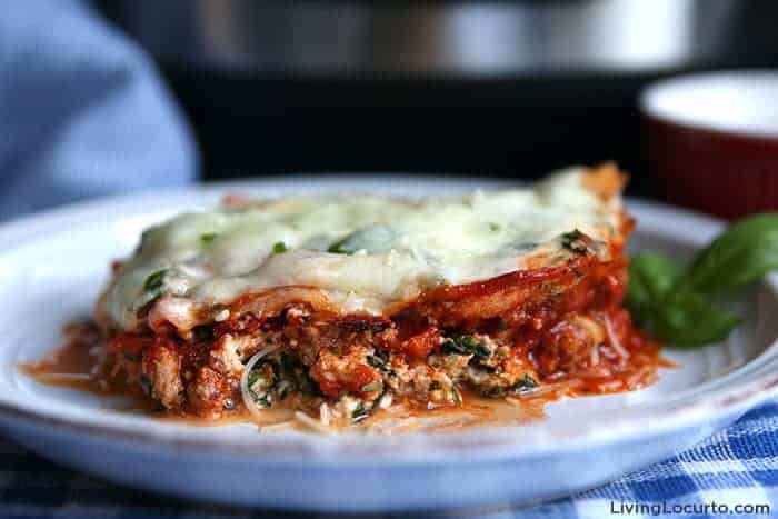 Instant Pot Turkey Spinach Lasagna Recipe Living Locurto