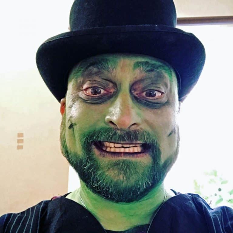 Children's Disco Party DJ in Cambridgeshire 11 DJ Wayne ready for a Halloween party