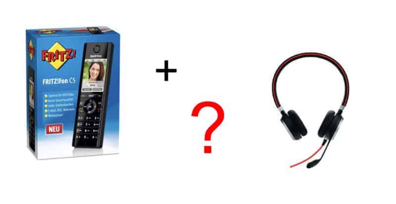 Fritzfon C5 und Headset