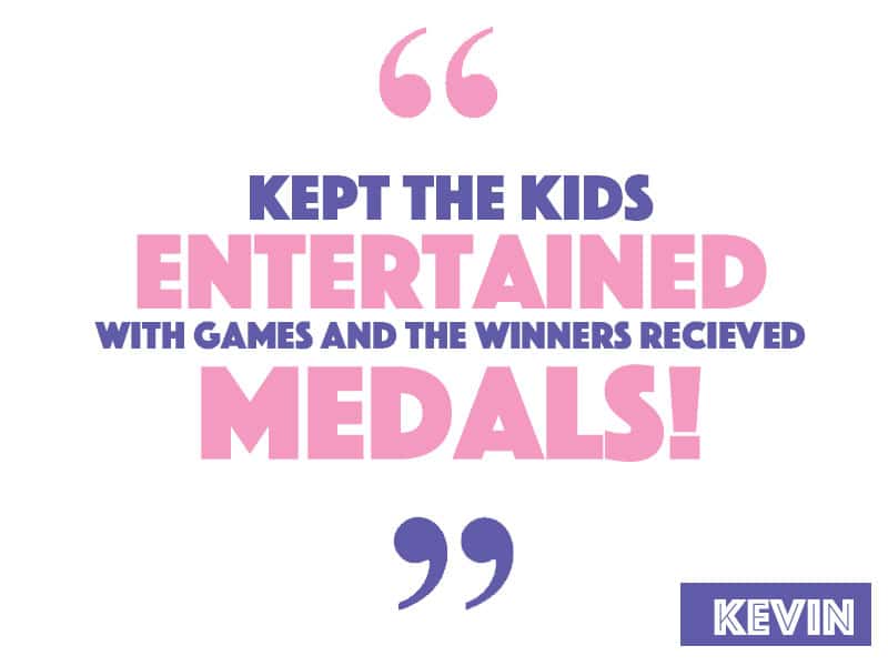 Children's Disco Party DJ in Cambridgeshire 4 Kept the kids entertained with games and the winners even received medals/glow bands (of course they were all winners!)