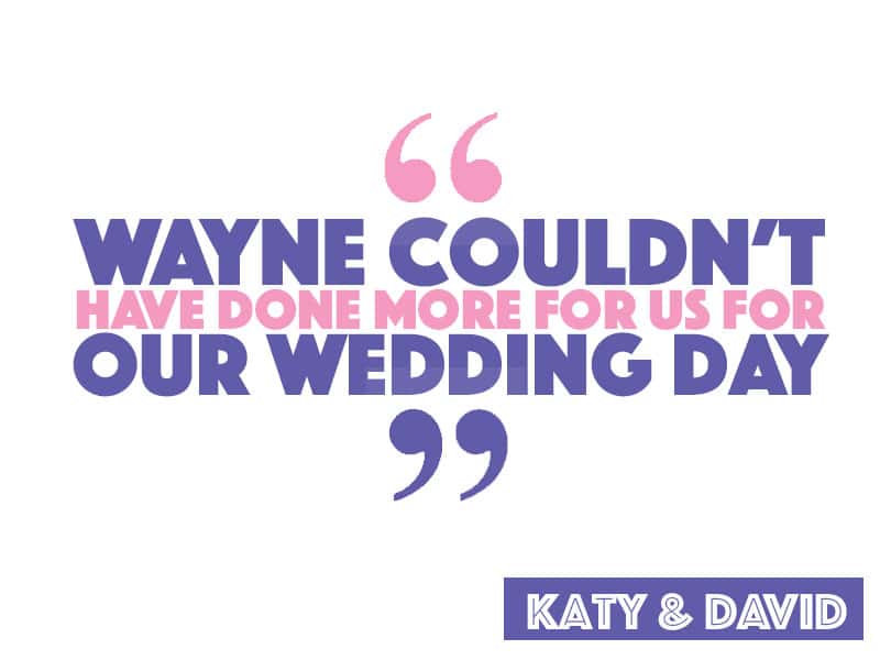 Award Winning Wedding DJ in Cambridgeshire, Norfolk & Suffolk 8 Wayne couldn't have done more for us for our wedding day