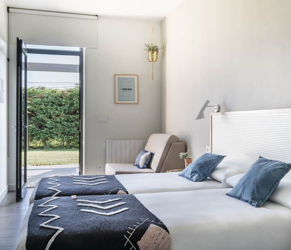 Langre Beach Surf Lodge Doppelzimmer