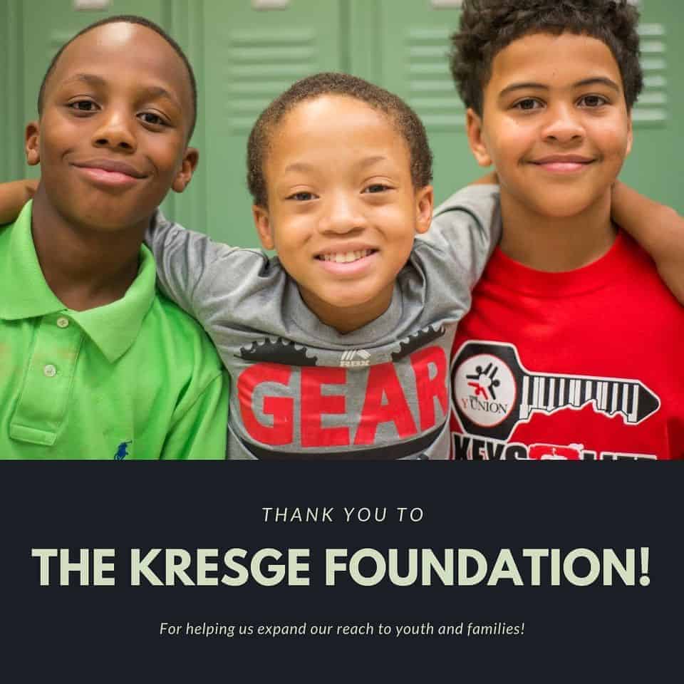 Thank You To The Kresge Foundation! Thank You To The Kresge Foundation!