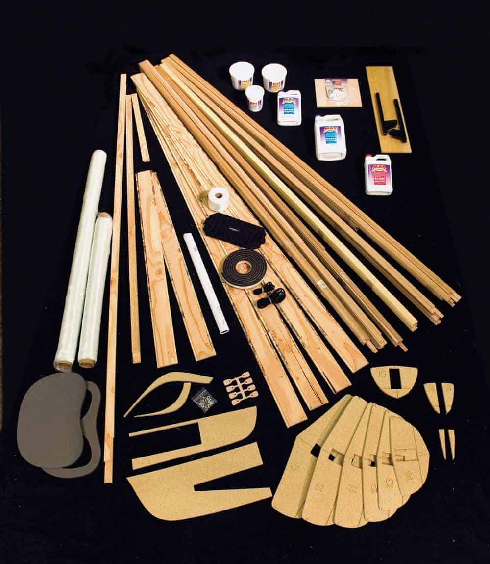 CLC kits arrive pre-cut and ready to assemble.
