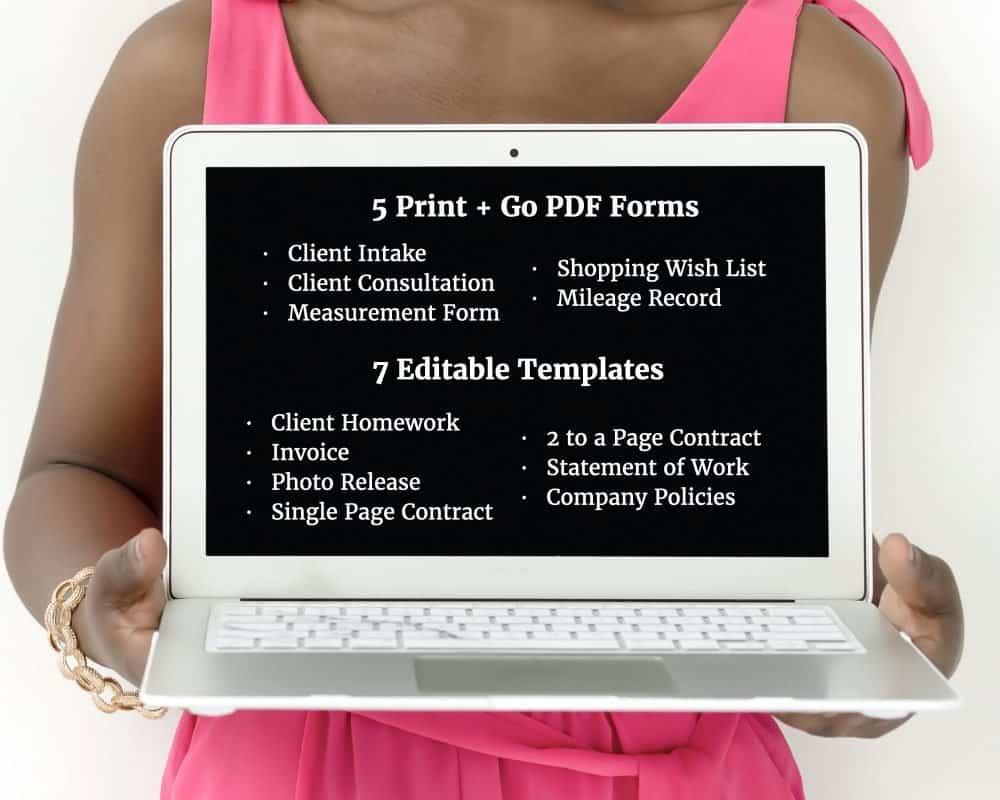 professional-organizer-business-form-kit.003 Professional Organizer Form and Template Kit