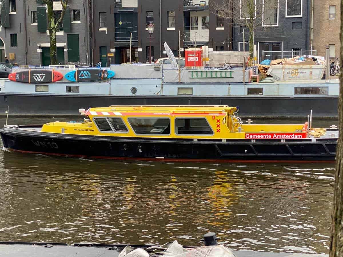 Doorvaarvignet Amsterdam