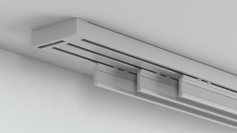 Modell 210 Flächenvorhangschiene mit Schleuderzug 3 läufig Artikelbild