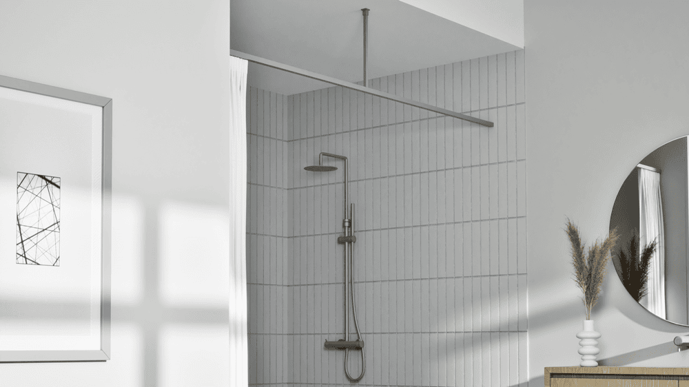 Interstil Cubus 1 Gerade Duschvorhangstange Artikelbild