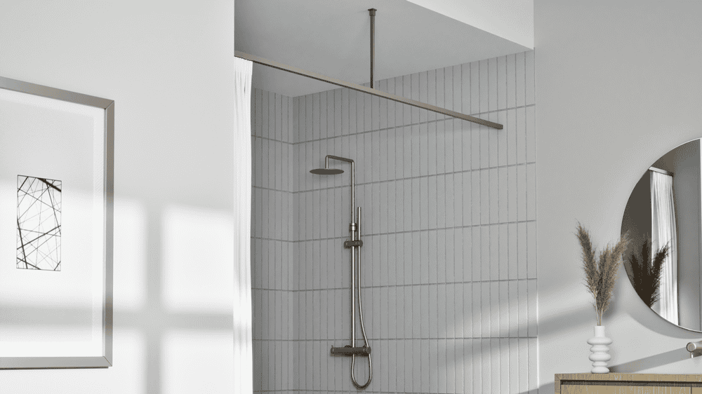Interstil Cubus 1 Gerade Duschvorhangstange Artikelbild