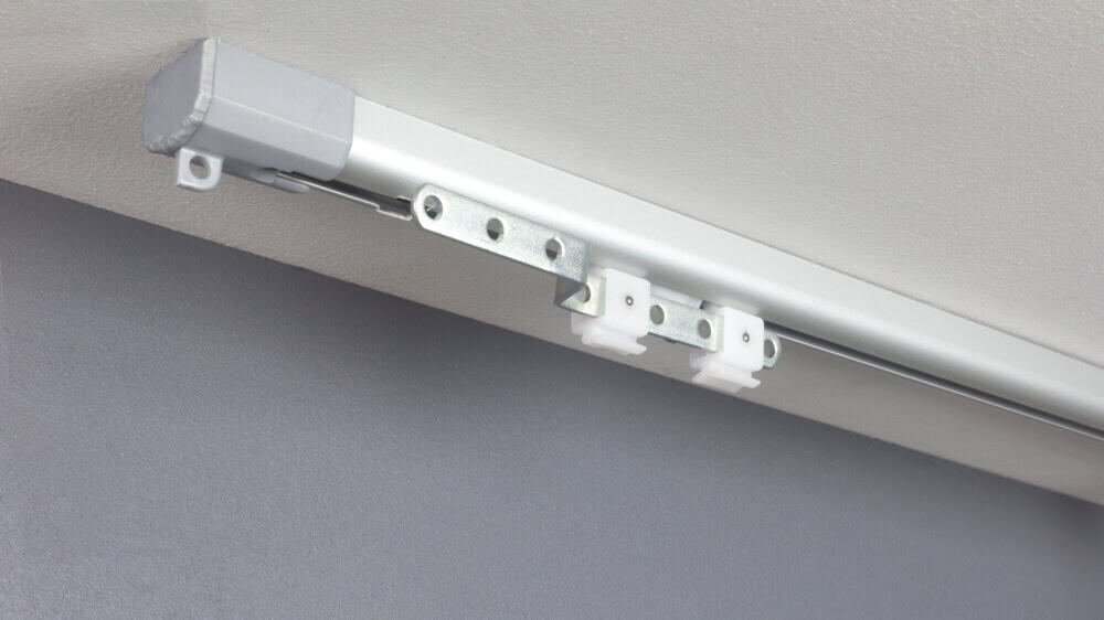 Modell 510 1-läufige Schnurzugschiene für Gardinen Artikelbild