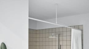 Gerade Duschvorhangstange mit Innenlauf Modell 440 Artikelbild