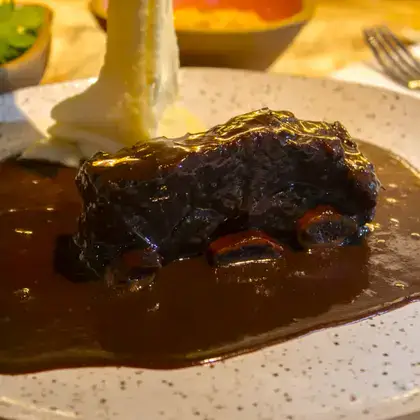 Assado Prime (Costela de Ripa & Aligot)