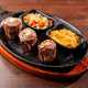 Espetinho de carne de Sol com Queijo 