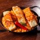 Peixe Grelhado com Risoto de Moqueca 
