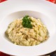 Risoto de Pera Glaceada, Gorgonzola & Nozes