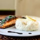 Salmão com Crosta de Gergelim
