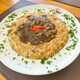 Picadinho com Risoto de Banana