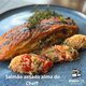 Salmão Assado Recheado com o Toque Especial do Chef