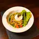 FETTUCCINE AL PESTO CON BURRATA