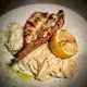 Spagueti Alfredo com Lagosta