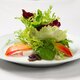 Folhas Nobres com Palmito, Tomate, Azeitona e Azeite Extra Virgem