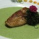 Peito de Frango ao Molho de Rúcula