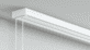 Modell 200 Flächenvorhangschiene mit Schnurzug 2-läufig