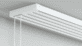 Modell 230 Flächenvorhangschiene mit Schnurzug 5-läufig