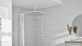 Interstil Cubus 1 L-Form - Duschvorhangstange