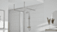 Interstil Cubus 1 U-Form Duschvorhangstange