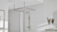 Interstil Cubus 1 U-Form Duschvorhangstange