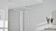 Interstil Cubus 1 U-Form Duschvorhangstange