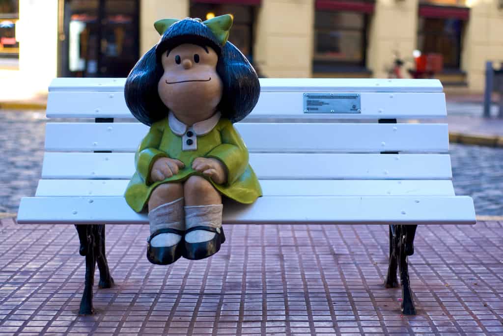 El Monumento a Mafalda en San Telmo