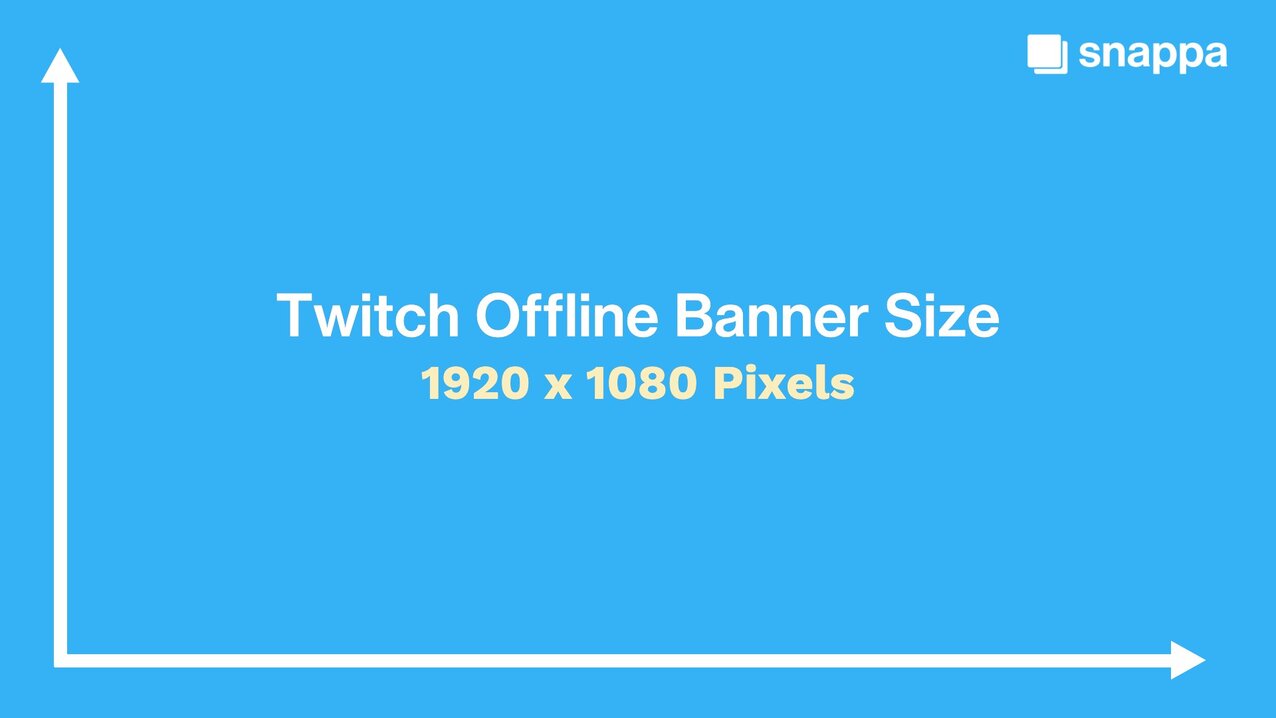 Best Twitch Offline Banner Size For Your Stream Choose your colors, icon, font size, text to include on the. best twitch offline banner size for