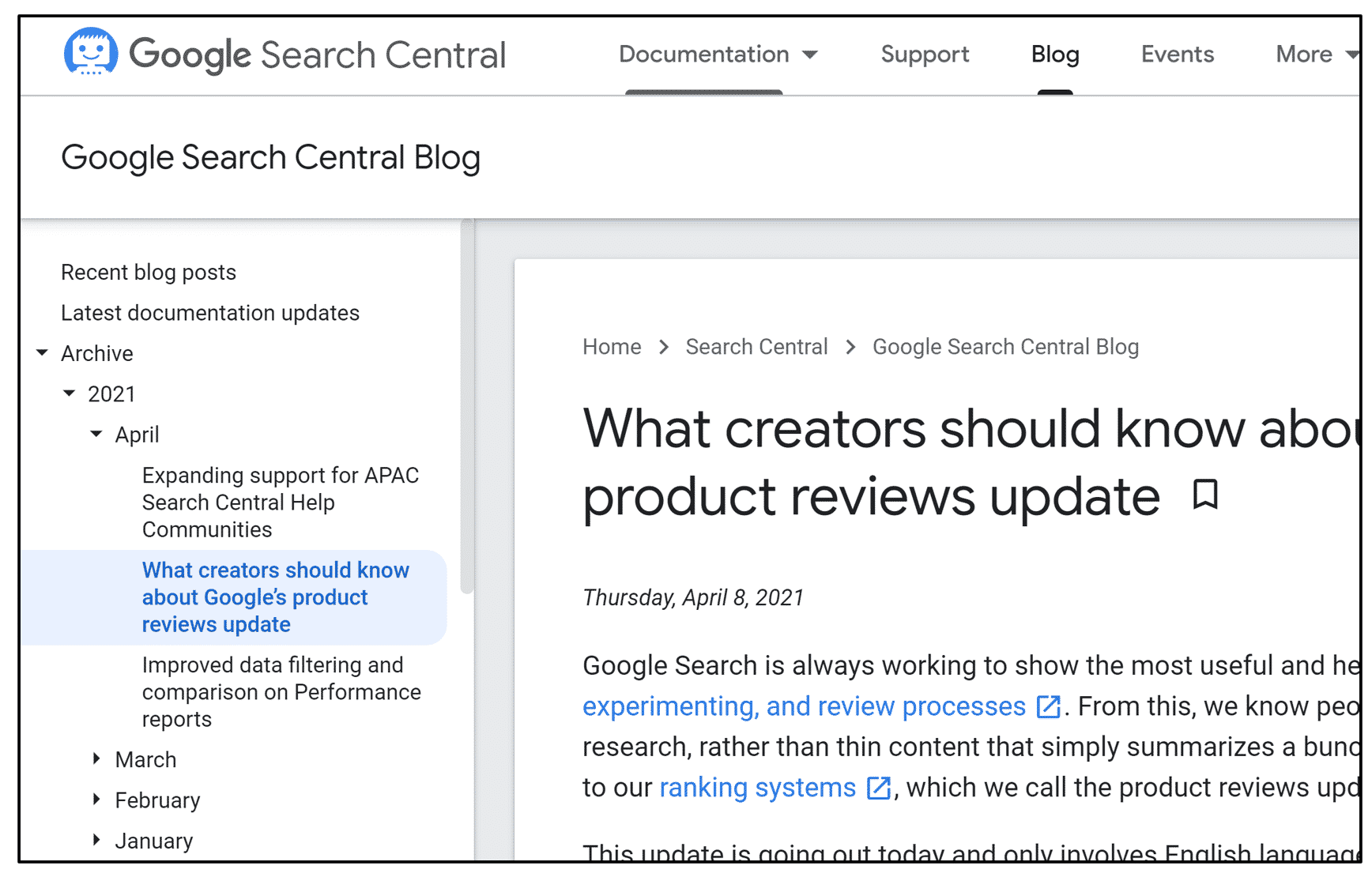 Google S Product Review Update April 2021 Mr Jonathan Jones