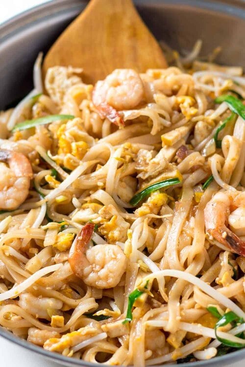 The Best Shrimp Pad Thai Recipe Leelalicious