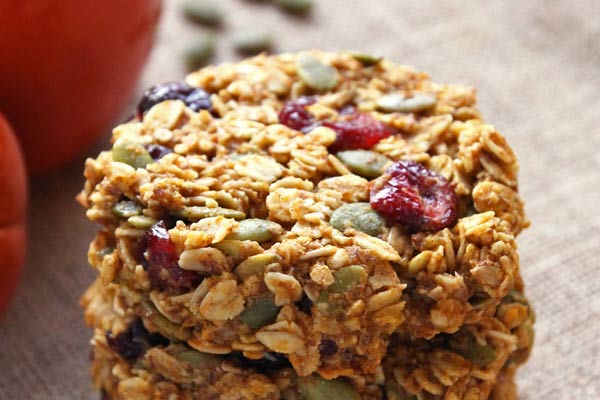 Healthy Pumpkin Breakfast Cookies