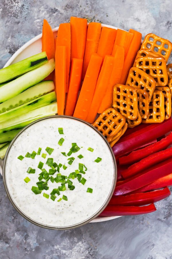 Greek Yogurt Ranch Dip Leelalicious