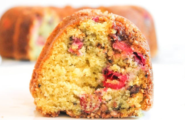 Cranberry Orange Sour Cream Coffee Cake The Salted Cookie