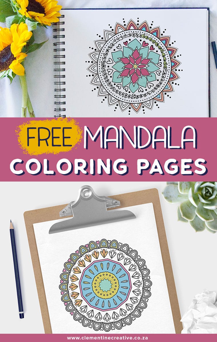 Free Printable Mandala Colouring Pages