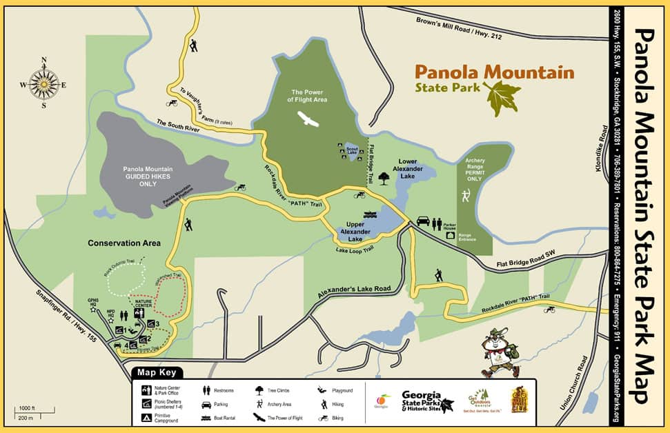 Panola Mountain State Park Trails Arabia Mountain Heritage Area Alliance