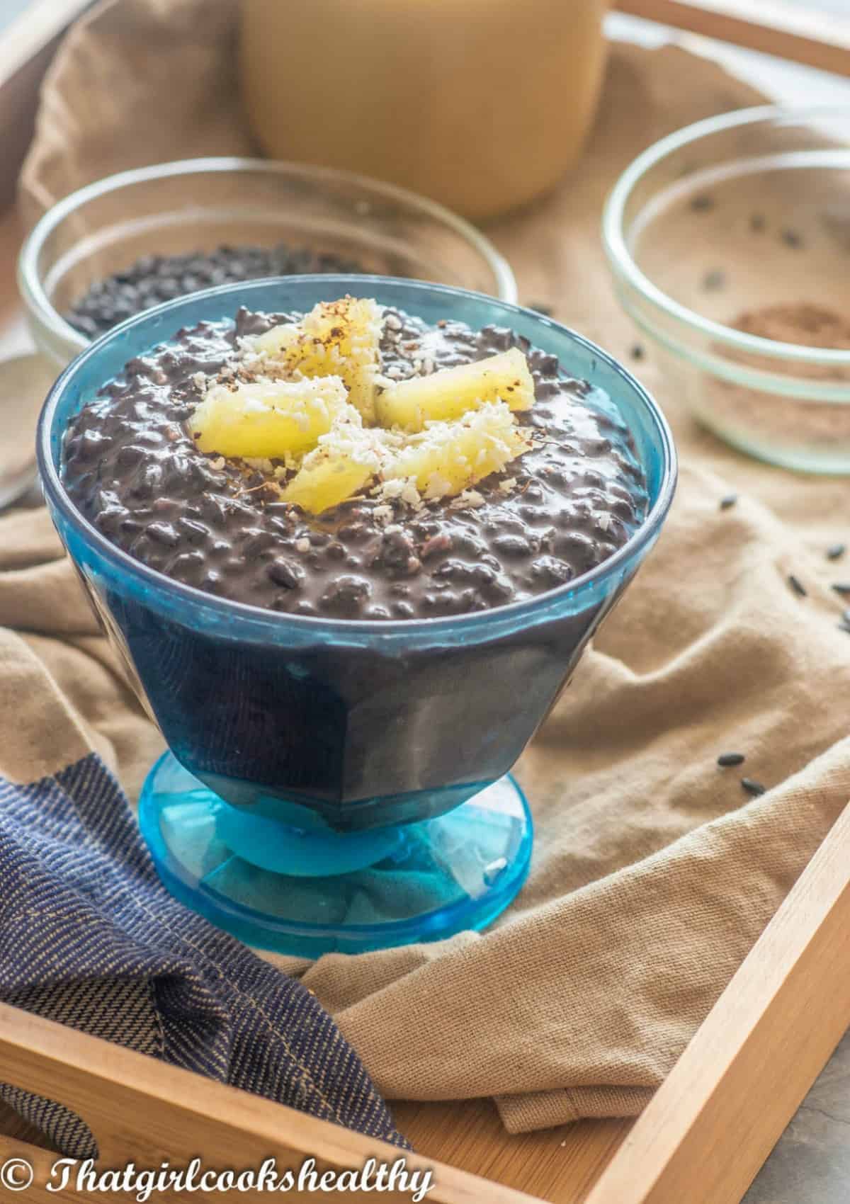 Instant Pot Black Rice Pudding Vegan Gf That Girl Cooks Healthy How do you think this would work in a slow cooker? instant pot black rice pudding vegan