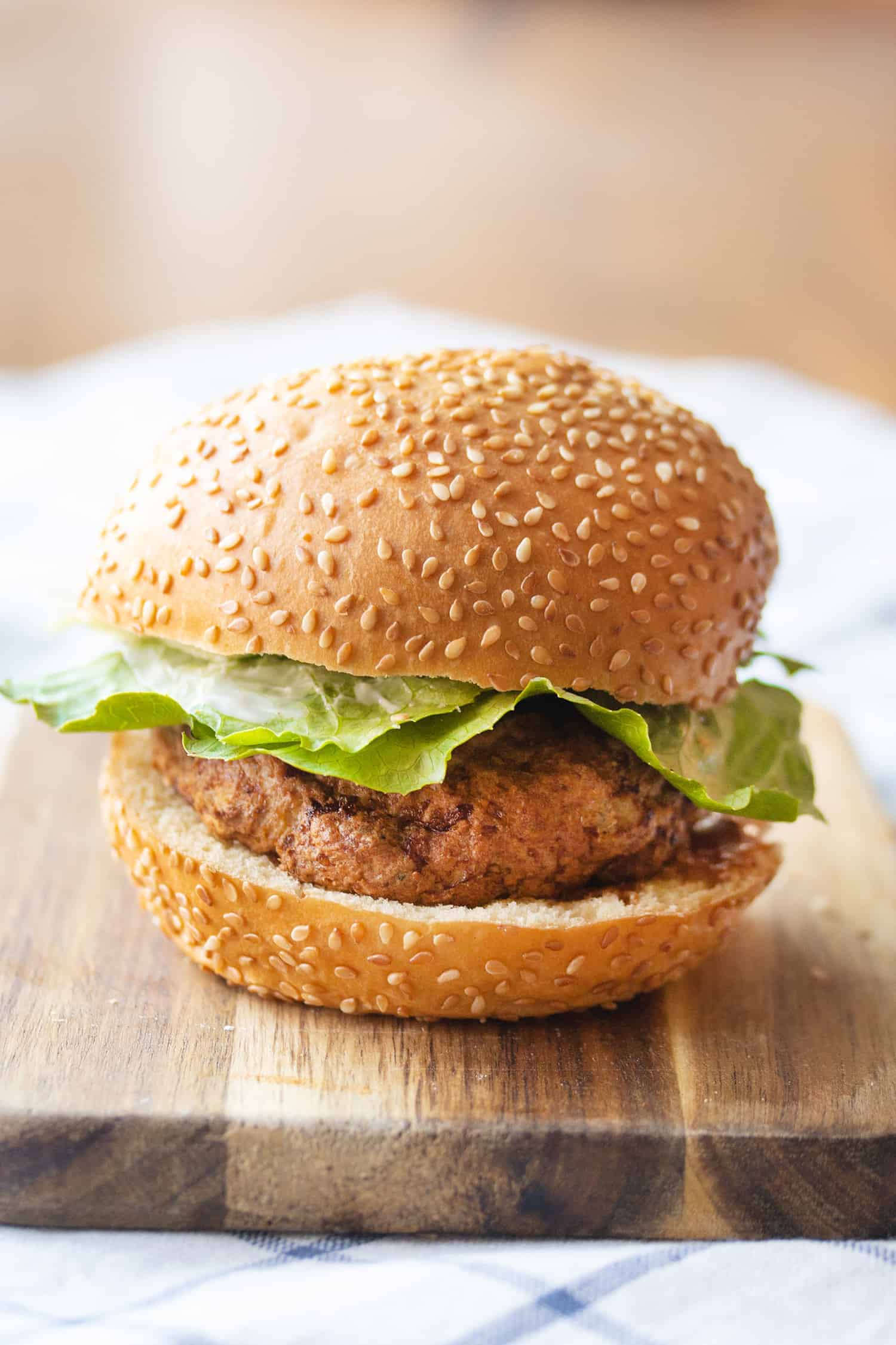 air fry turkey burgers