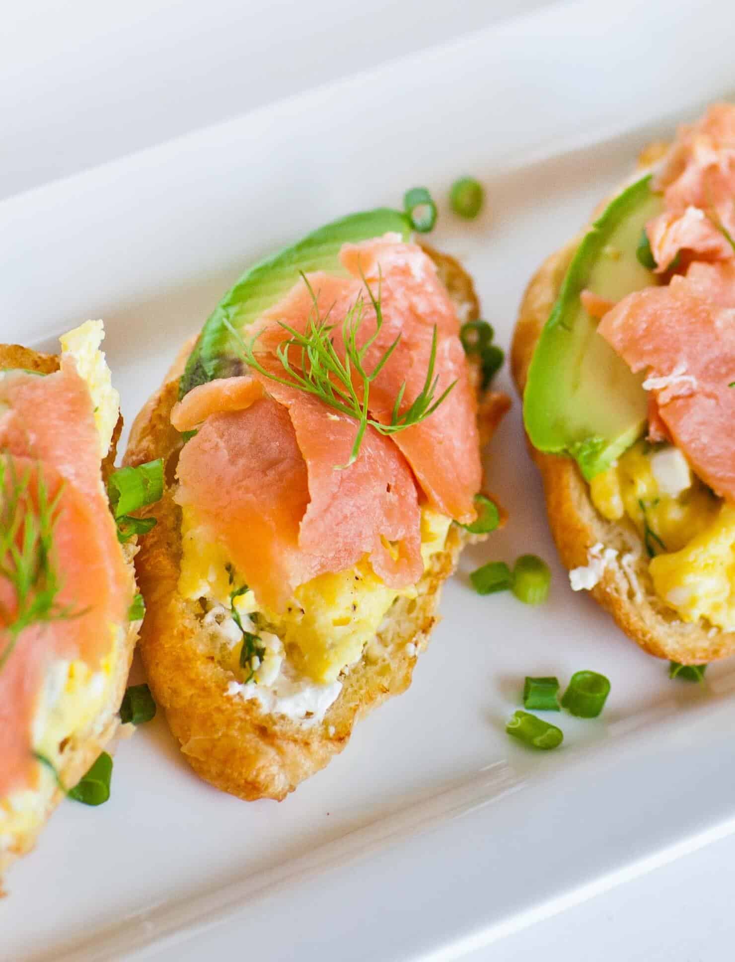 Smoked Salmon Breakfast Croissants Tatyanas Everyday Food