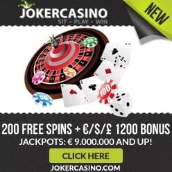 Joker Casino Free Spins Joker Casino Free Spins